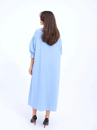 5865 ELBİSE-MAVİ