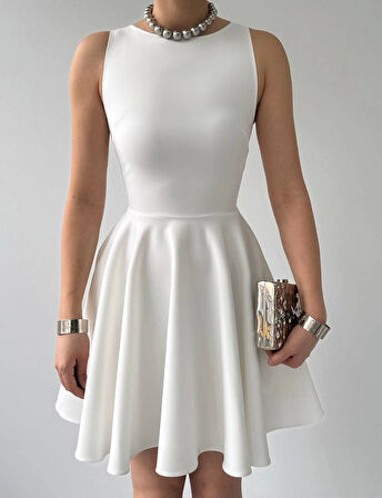 Berl Cep Detaylı Elbise