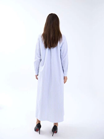 5857 ELBİSE-ATLANTA ÇİZGİLİ