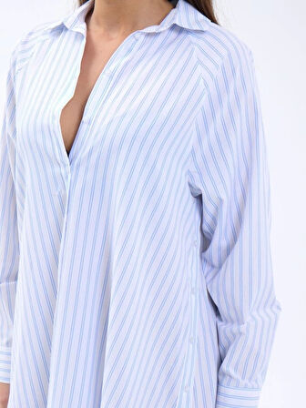 5857 ELBİSE-ATLANTA ÇİZGİLİ