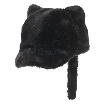 Suyutti K24440-06-001 Kadın Kürklü Siperli Şapka