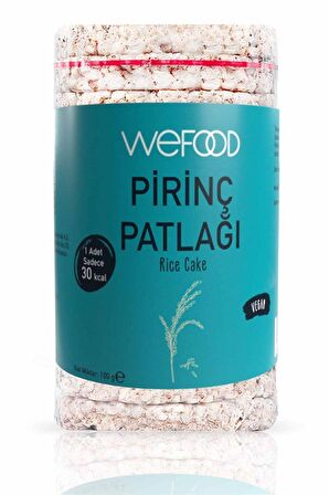 Wefood Pirinç Patlağı 100 gr