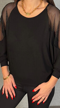 Kadın Omuzları File Detay Fakir Kol Bluz