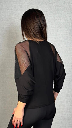 Kadın Omuzları File Detay Fakir Kol Bluz