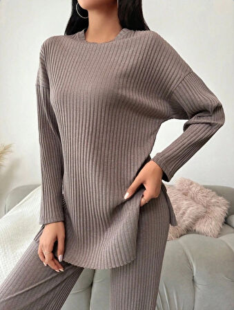 Kadın Uzun Kollu Kaşkorseikili Takım