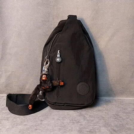 Uretti - Hüseyin 1361 - 5344 Krinkıl Kumaş Suya Dayanıklı Ayarlanabilir Çapraz Askılı Body Bag Unisex Omuz Çantası