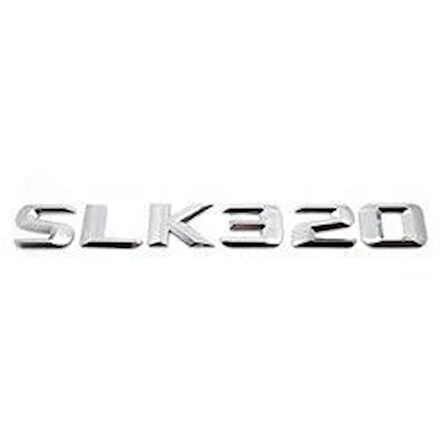 SLK320 Krom Bagaj Logosu (AL-69)