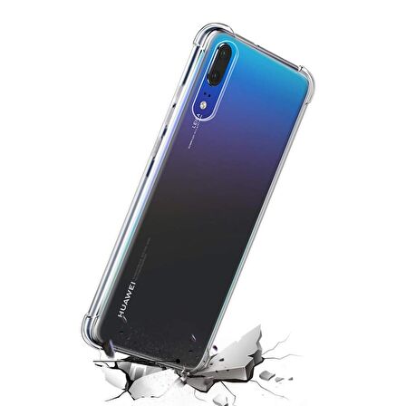 Gpack Huawei P30 Kılıf AntiShock Ultra Koruma Sert Kapak