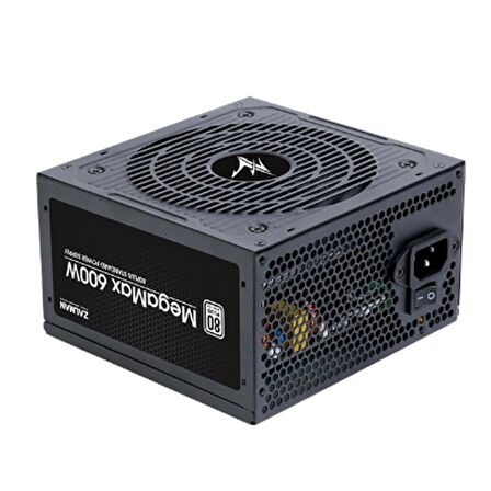 ZALMAN 600W 80+ MEGAMAX ZM600-TXII 12CM FANLI POWER SUPPLY