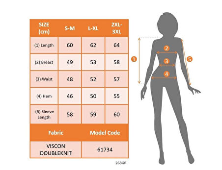 Kadın Uzun Kollu V Yakalı Içi Süprem Desenli Dışı Viskon Bluz