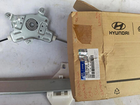 Hyundai Accent Admair Milenyum 2000-2006 Ön kapı Cam Krikosu Sol elektrikli ve motor hariç şöför tarafı Orjinal Marka Orjinal Parça 82403-25010