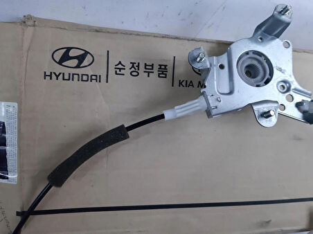 Hyundai Accent 1994-1999 Yumurta Kasa Ön Sol kapı Cam Krikosu elektrikli ve motor hariç şöför tarafı Orjinal Marka Orjinal Parça 82403-22011 motor bağlanma yeri frezeli Göbek lidir