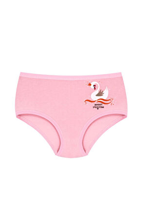 Öts Kız Çocuk Külot 3'lü Baskılı (%96 Pamuk - %4 Elastan)