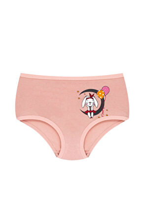 Öts Kız Çocuk Külot 3'lü Baskılı (%96 Pamuk - %4 Elastan)