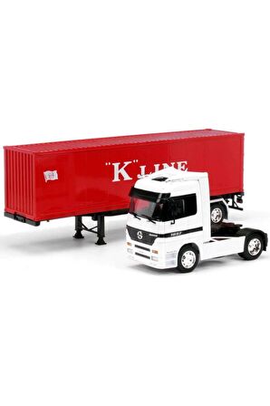 Welly 1:32 Mercedes-Benz Actros Tır Metal Model Tır