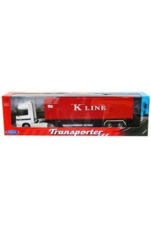 Welly 1:32 Mercedes-Benz Actros Tır Metal Model Tır