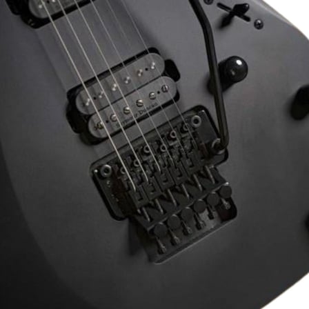 Cort X500 Menace-bks Elektro Gitar - Black Satin (profesyonel/metal) | Neck-thru Sap-gövde Birleşimi, Seymour Duncan Sentient & Nazgül Manyetikler, Floyd Rose 1000 Köprü Ve Agresif Metal Tonları