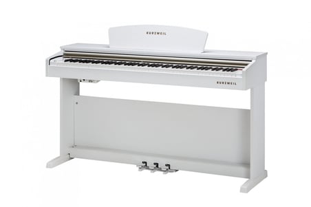 Kurzweil M90-wh Dijital Piyano - Beyaz (orta Seviye - Konsol Tipi) | Şık Beyaz Finish, 16 Dahili Ses, Mıdı/usb Bağlantısı, Çift Kulaklık Çıkışı | Ölçüler: 1380 X 420 X 815 Mm