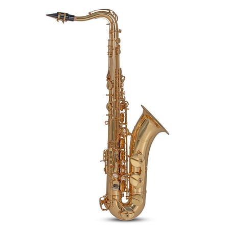 Roy Benson Ts-302 Tenor Saksafon (ileri Seviye - Eğitim Serisi) | Pirinç Gövde Ve Tuşlar, Yüksek Fa (high F#) Tuşu, C#-bb Bağlantı Mekanizması, Lake Bitiş | Uyum: Konservatuar Ve Bando Öğrencileri