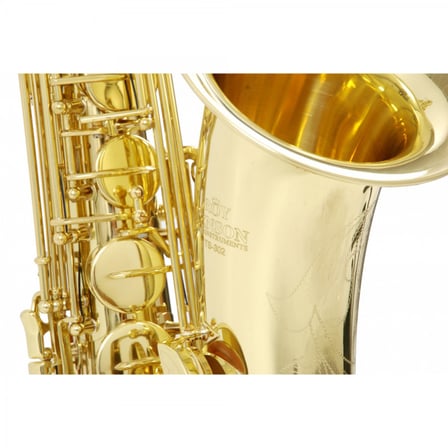 Roy Benson Ts-302 Tenor Saksafon (ileri Seviye - Eğitim Serisi) | Pirinç Gövde Ve Tuşlar, Yüksek Fa (high F#) Tuşu, C#-bb Bağlantı Mekanizması, Lake Bitiş | Uyum: Konservatuar Ve Bando Öğrencileri