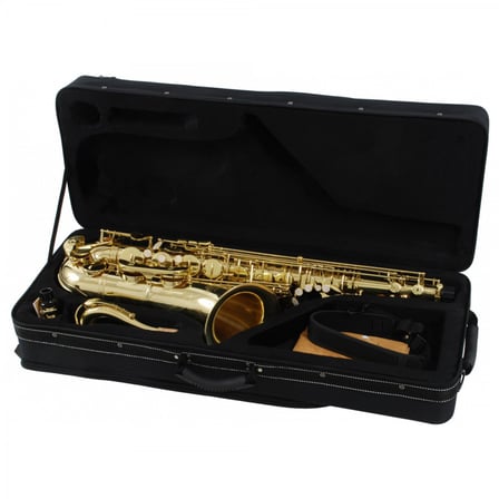 Roy Benson Ts-302 Tenor Saksafon (ileri Seviye - Eğitim Serisi) | Pirinç Gövde Ve Tuşlar, Yüksek Fa (high F#) Tuşu, C#-bb Bağlantı Mekanizması, Lake Bitiş | Uyum: Konservatuar Ve Bando Öğrencileri
