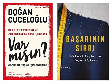 Var Mısın + Başarının Sırrı 2 Kitap Set