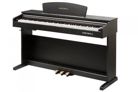 Kurzweil M90-SR Dijital Piyano - Gülağacı (Orta Seviye - Konsol Tipi) | 88 Tuş Tam Ağırlıklı Çekiç Aksiyonu (Hammer Action), 64 Polifoni, Dahili 2-Kanal Kayıt Sistemi | Ölçüler: 1380 x 420 x 815 mm
