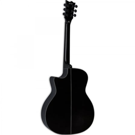 ESP LTD LAA300EBLK A-300E Siyah Elektro Akustik Gitar | İnce Kasa Sahne Performansı İçin