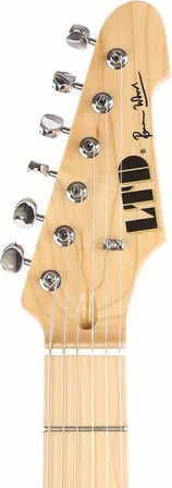 Esp Ltd Lronblk Ron Wood Signature - Black (premium - Signature Seri) | Rolling Stones Efsanesi Tasarımı, Seymour Duncan ’59 Ve Hot Tele Manyetik Seti, Alder Gövde | Ölçüler: 648 Mm Skala Uzunluğu