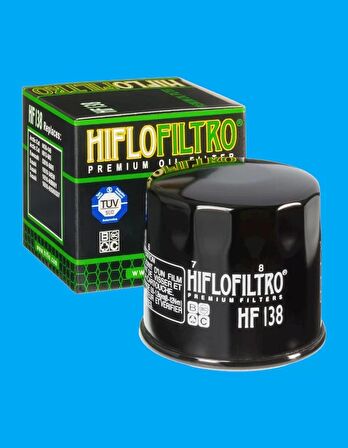 Suzuki (600 GSF Bandit S 96-04) Hiflo HF138 Yağ Filtresi