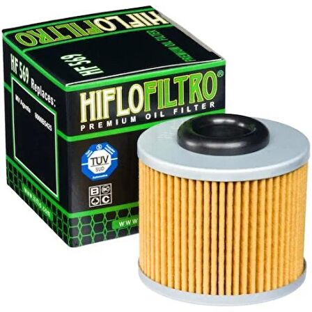 Hiflo HF569 Motosiklet Yağ Filtresi