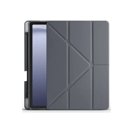 Huawei Honor Pad X9 11.5 Kılıf Kalemlikli Mars Tablet Kılıfı - Koyu Gri