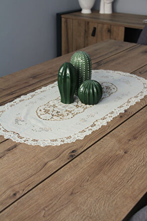 Pvc Runner Ve Sehpa Üstü Servislik 80 cm x 40 cm