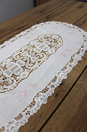 Pvc Runner Ve Sehpa Üstü Servislik 80 cm x 40 cm
