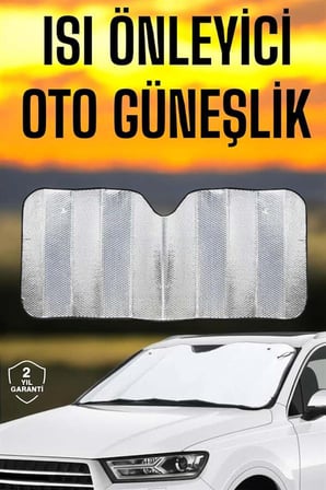 Oto Güneşlik Isı Önleyici Tüm Araçlara Uyumlu UV Işınlarına Karşı