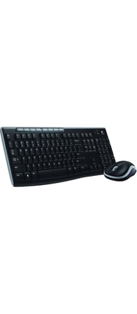 Logitech MK270 Kablosuz Klavye Set Mm Q Tr Siyah