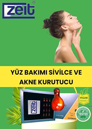 Sivilce Akne Kurutucu Sivilce İzi Kremi Etkili Doğal Nemlendirici Aktif Ozon Kapsülleri 12 Ad