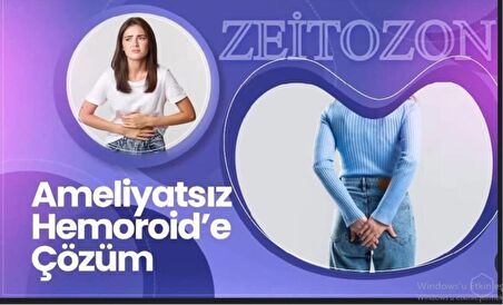 Hemoroid (Basur) Kremi Genital Bölge Bakımı Kaşıntı Tahriş Karşıtı Doğal Aktif Ozon Kapsülleri 12 Ad