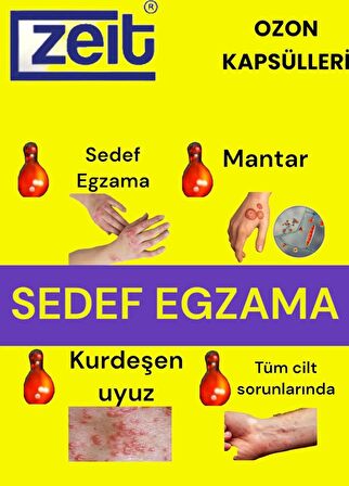 Uyuz Ve Kaşıntı Kremi Doğal Nemlendirici Vücut Bakım Losyonu Aktif Ozon yağı Kapsülleri 12 li