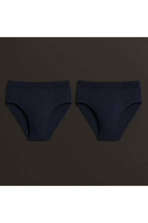 Erkek %100 Pamuklu 2'li Slip Külot Q2İ1K2L6KK.2L