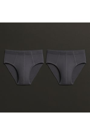 Erkek %100 Pamuklu 2'li Slip Külot Q2İ1K2L6KK.2L