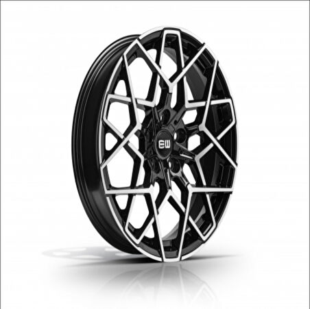 5*112*19*8.5 EW14-8519 BLACK POLISH ELIT