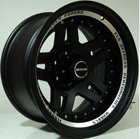 6*114,3*18*9.0 ET-18 CH66.1 POWCAN BK936 20 DEGREE MAT BLACK