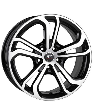 5*112*18*8.0 ET45 CH57.1 RC216 BLACK DIAMOND