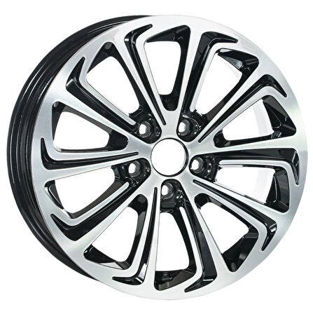 4*108*16*7.0 ET25 CH65.1 BLACK DIAMOND EMR-G690-86