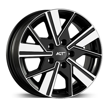 5*118*16*6.5 ET38 CH71.1 BLACK DIAMOND