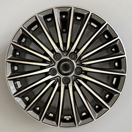 5*112*18*8.0 ET45 CH66.6 GUN METAL  DIAMOND