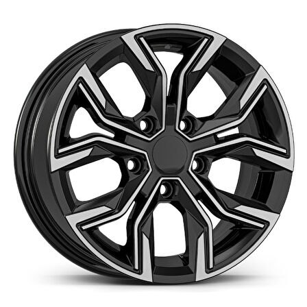 5*114,3*16*6.5 ET40 CH67.1 BLACK DIAMOND