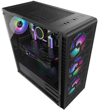 Horizon Gaming Mesh Panel 650W 80+ Bronze Boş Bilgisayar Kasası