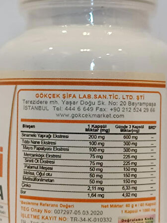 Sinameki Kapsül (SENNA CAPSULE)